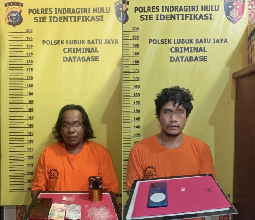 Sering Transaksi Narkoba di Desa Rimpian LBJ, Dua Pelaku Diciduk Polisi