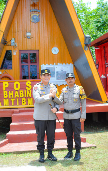 Dinilai Unik, Kapolda Riau Apresiasi Pembangunan Pos Bhabinkamtibmas Bokor