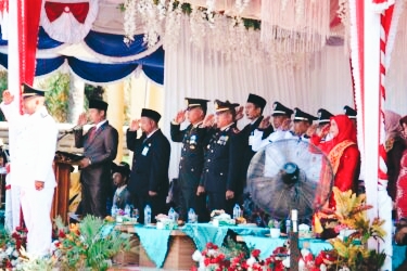 Detik-Detik Proklamasi Berkumandang di Kecamatan Rupat, Meriahkan HUT RI ke - 80