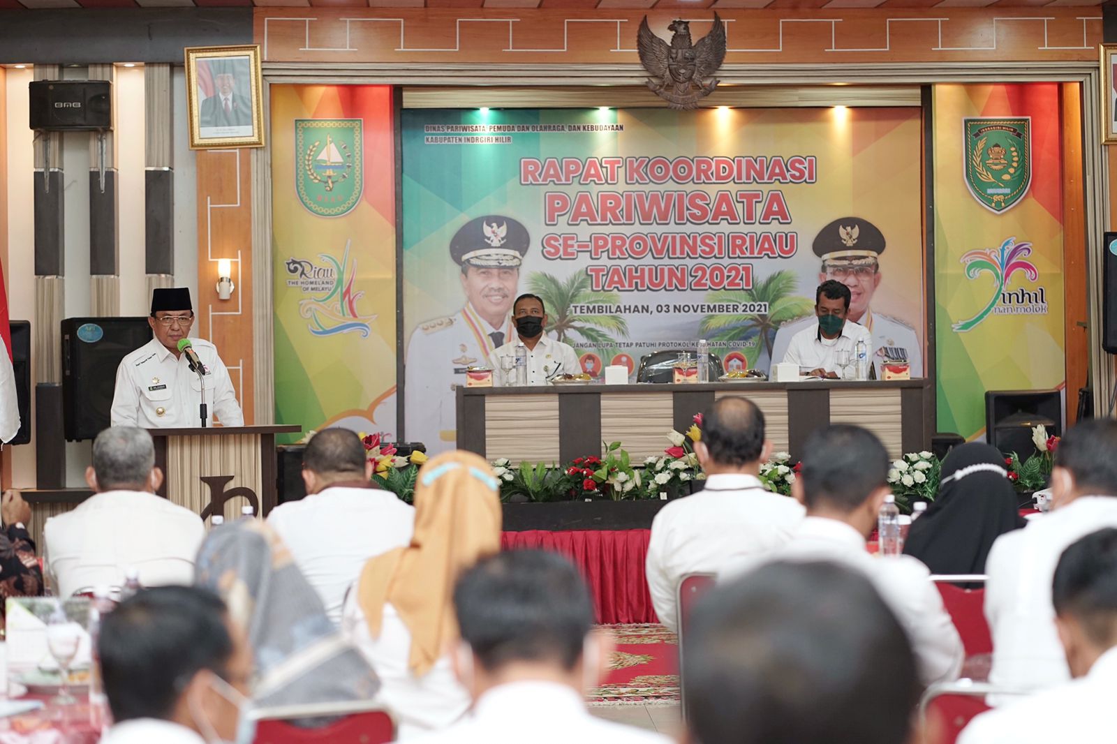 Disparporabud Inhil Gelar Rakor Pariwisata se-Riau