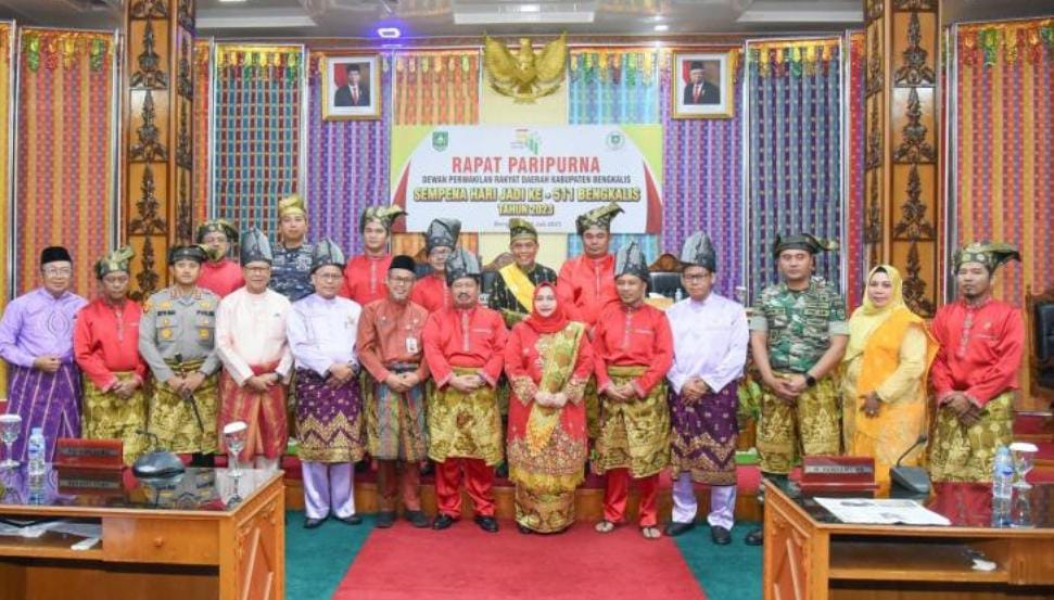 DPRD Kabupaten Bengkalis Gelar Rapat Paripurna Istimewa Hari Jadi Bengkalis ke 511