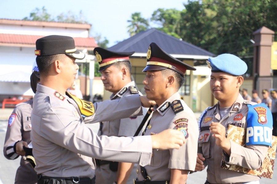 Empat PJU dan Satu Kapolsek Jajaran Polres Inhu Dirotasi