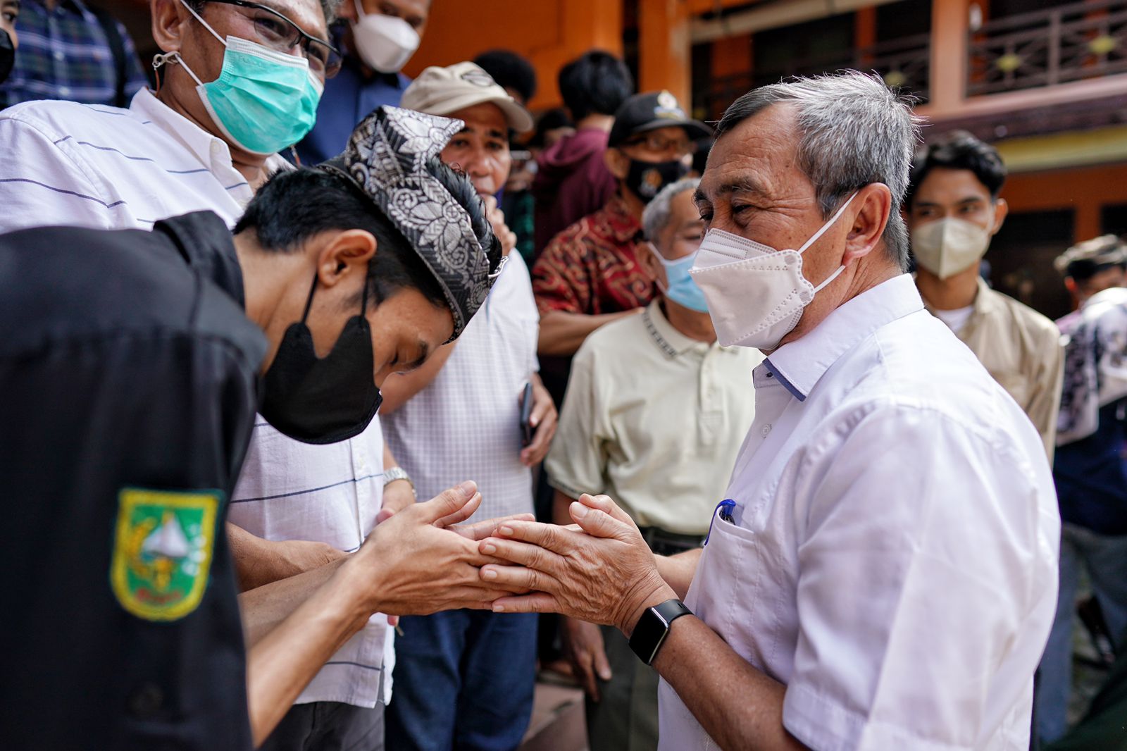 Sambangi Asrama Mahasiswa Riau di Yogyakarta, Gubernur Syamsuar Beri Motivasi