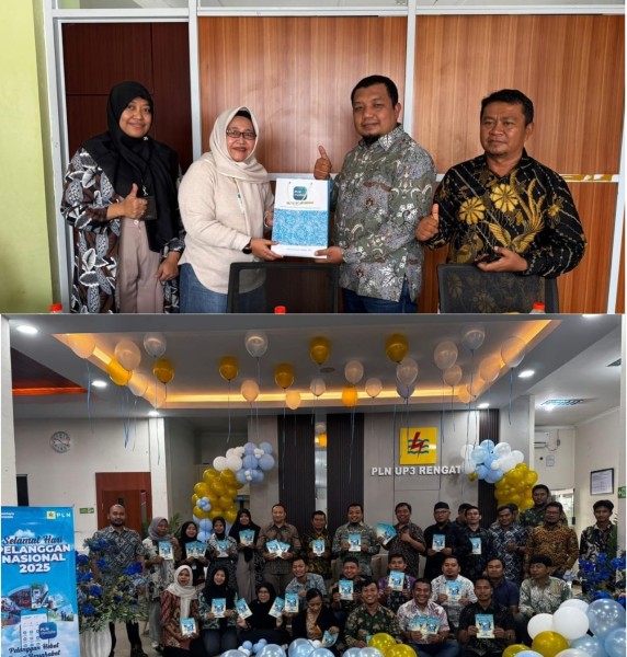 PLN UP3 Rengat Sapa Pelanggan di Hari Pelanggan Nasional