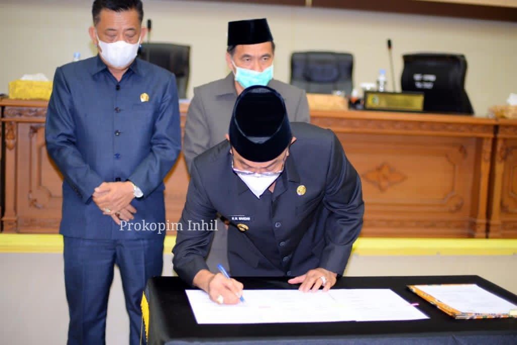 Ini Kata Bupati Saat DPRD Inhil Gelar Rapat Paripurna ke-25 Masa Sidang III Tahun 2020