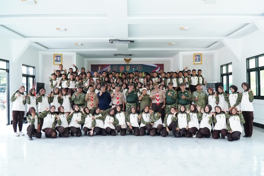Kasdim 0314/Inhil Tutup Kegiatan KKRI Semester I Tahun 2026