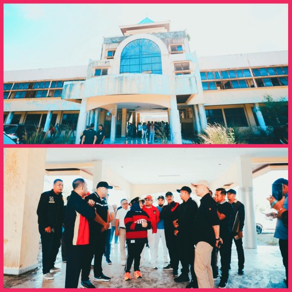 Bupati Kasmarni Tinjau Terminal AKAP, Direncanakan Akan Bertransformasi Jadi Politeknik Negeri Bengkalis Cabang Duri