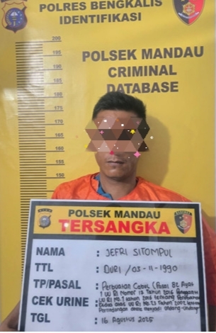 Biadab!!! Tak Ada Kapoknya, Pelaku Pencabulan Anak dibawah Umur Kembali Diringkus Oleh Polsek Mandau