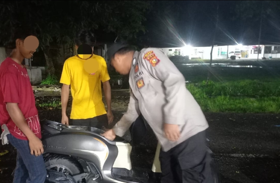 Tekan Angka Kriminal, Polsek Tempuling Gencar Laksanakan Patroli KRYD