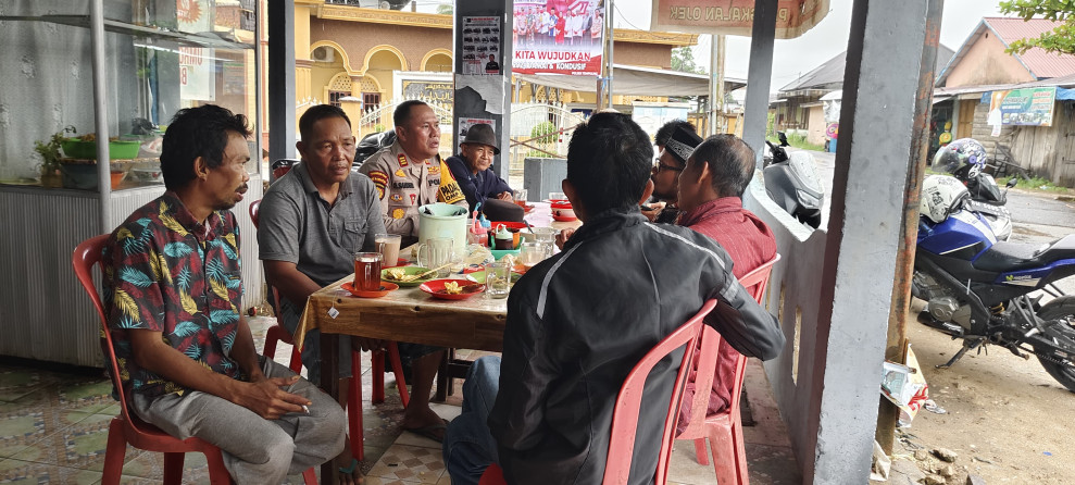 Pimpin Cooling System, Kapolsek Tempuling Ingatkan Pentingnya Menjaga Persatuan