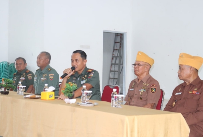 Kodim 0315 Tanjungpinang Gelar Silaturahmi dan Anjangsana Bersama Para Veteran dan Warakawuri