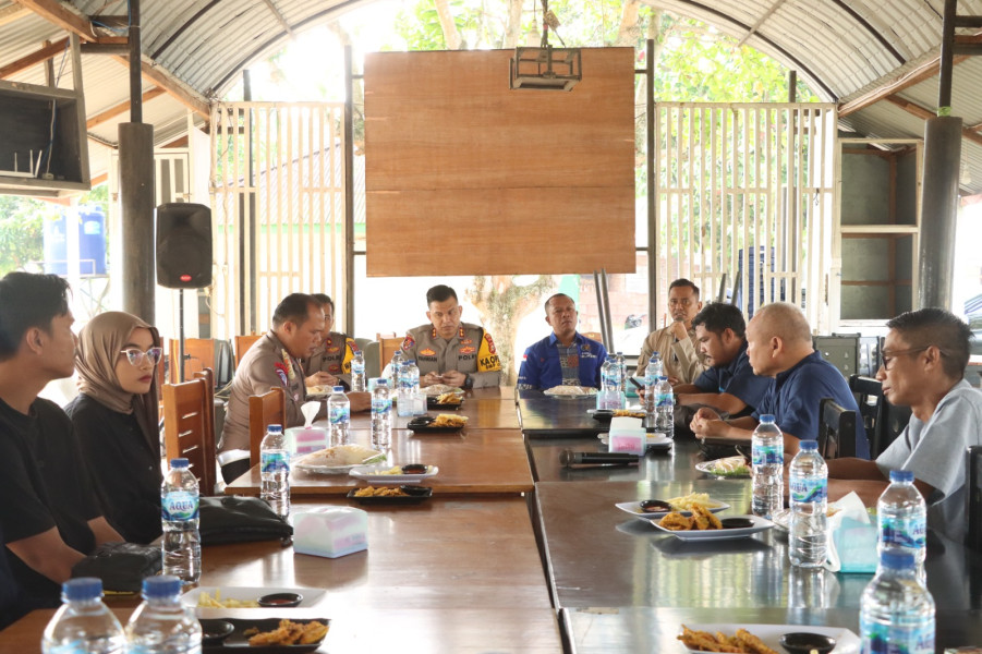 Kapolres Inhu Sosialisasi LJP, Kolaborasi Wujudkan Pilkada Damai