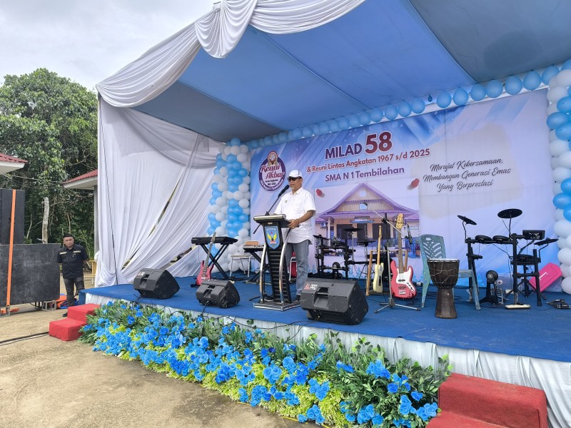 Berusia 58 Tahun, SMAN 1 Tembilahan Disebut Bupati sebagai Saksi Kemajuan Pendidikan di Inhil