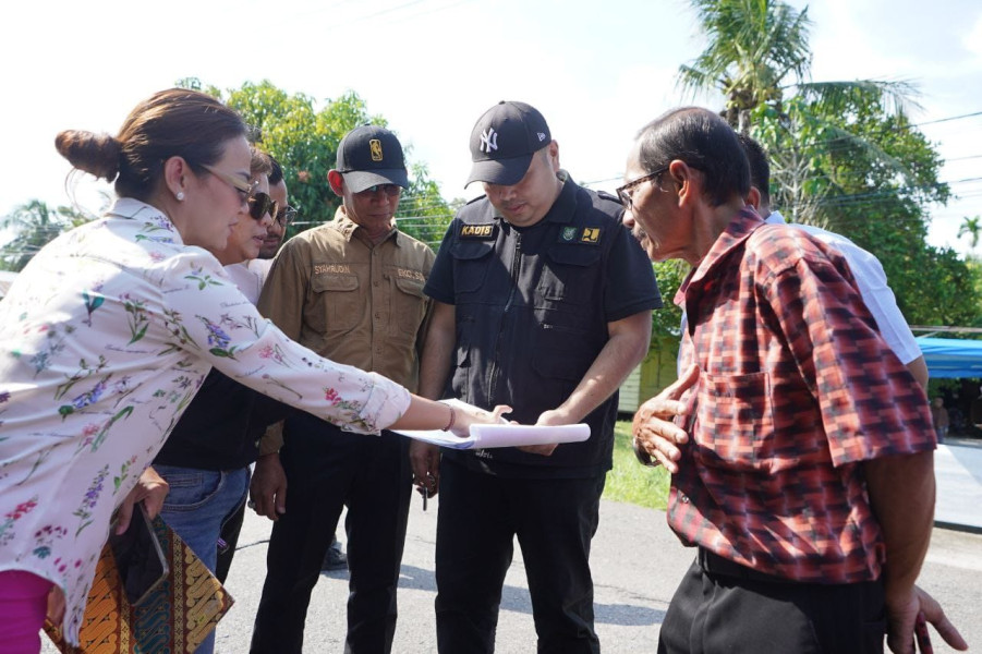 Pemprov Riau Tinjau Lokasi Pembangunan Jembatan Sei Pakning-Bengkalis