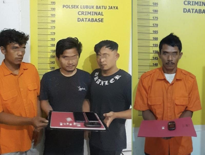 Polsek LBJ Berhasil Ringkus Empat Tersangka Narkoba, Warga Niatkan Potong Kambing