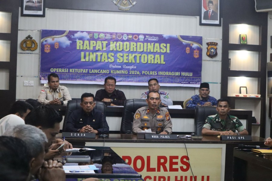 Sekda Zulfahmi Hadiri Rakor Lintas Sektoral Kesiapan Operasi Ketupat Lancang Kuning 2026