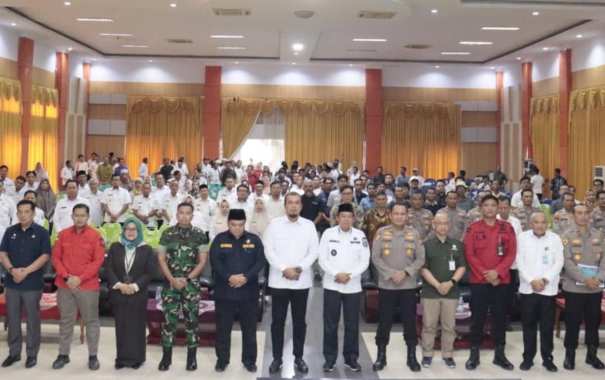 Pemkab Inhu Gelar Rakor Lintas Sektoral Hadapi Ancaman Karhutla