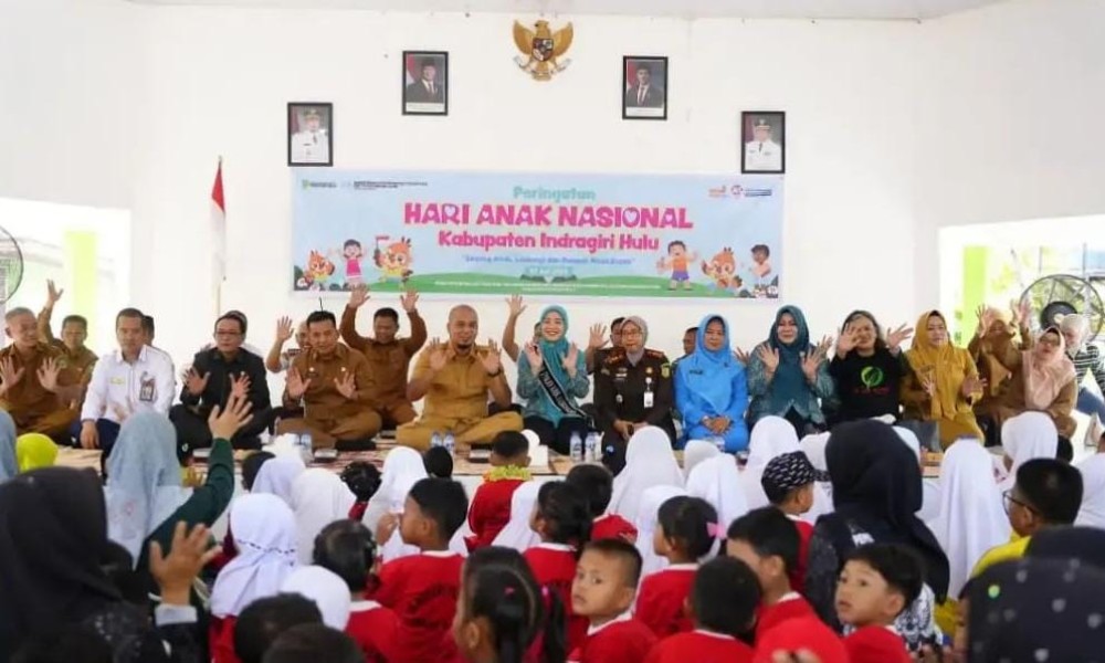 Peringati HAN ke-42, Bupati Inhu Ajak Orang Tua Jadi Sahabat Anak
