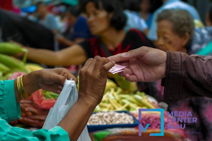 Petani Riau Senang, Nilai Tukar Hasil Pertanian Meningkat Pesat