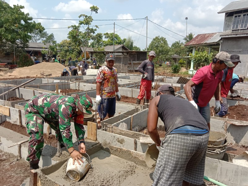 Praka Riski Amanda Pererat Silaturahmi Lewat Kegiatan Sosial Gotong Royong