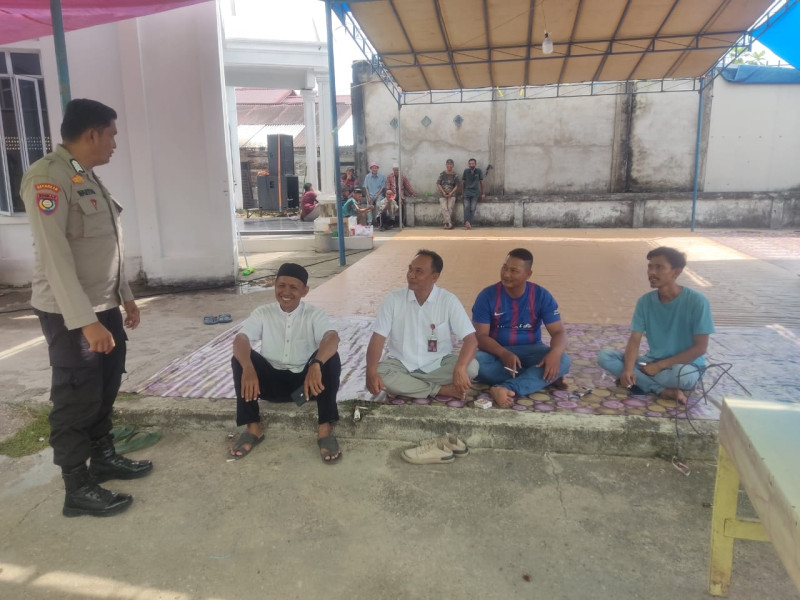 Jelang Pilkada Serentak, Kapolsek Tempuling Imbau Warga Tak Terpecah Belah