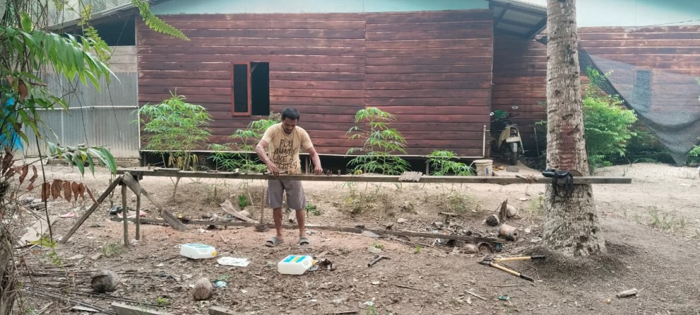 Atasi Kesulitan Air Bersih, Kodim 0314/Inhil Kebut Pembangunan Sumur Bor dan MCK di Kecamatan Keritang