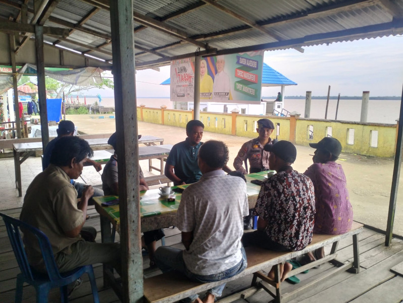 Polsek Kuindra Terus Intensifkan Cooling System Jelang Pilkada Riau 2024