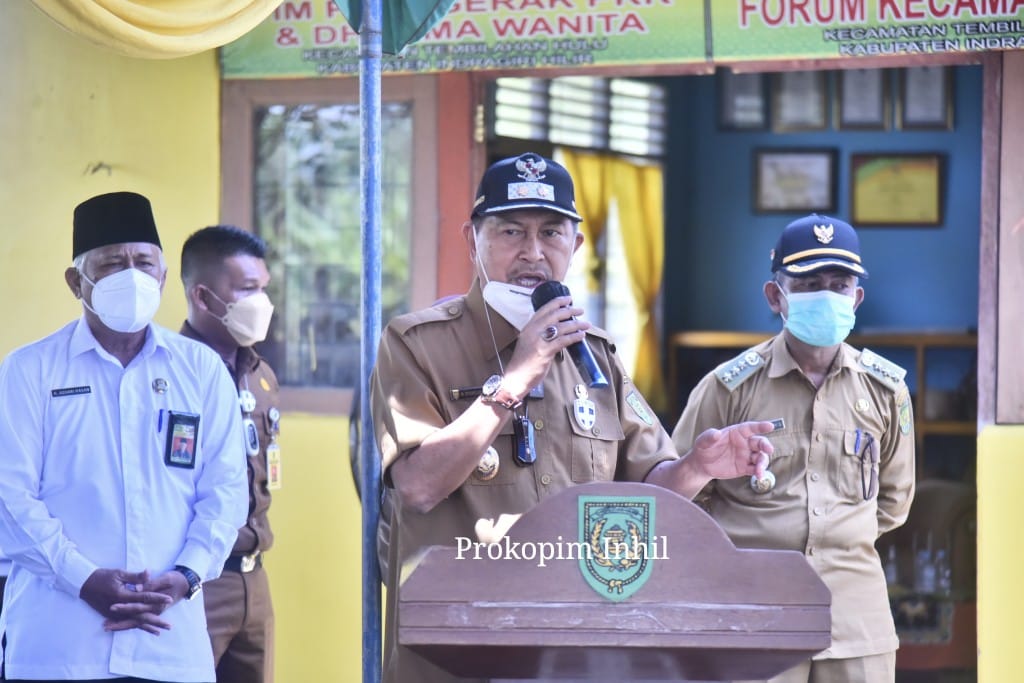 Wabup Inhil Terus Gelorakan Vaksinasasi Bagi Warganya