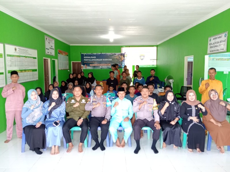 Polsek Daik Lingga Sosialisasi NAPZA kepada Generasi Muda, Cegah Penyalahgunaan Narkoba.