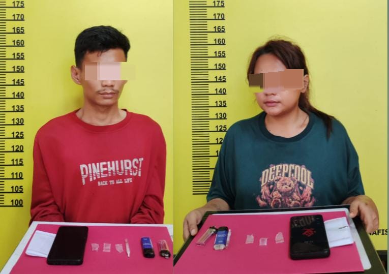 Gegara Narkoba, Pasangan Kekasih ini Dilaporkan Warga ke Polisi