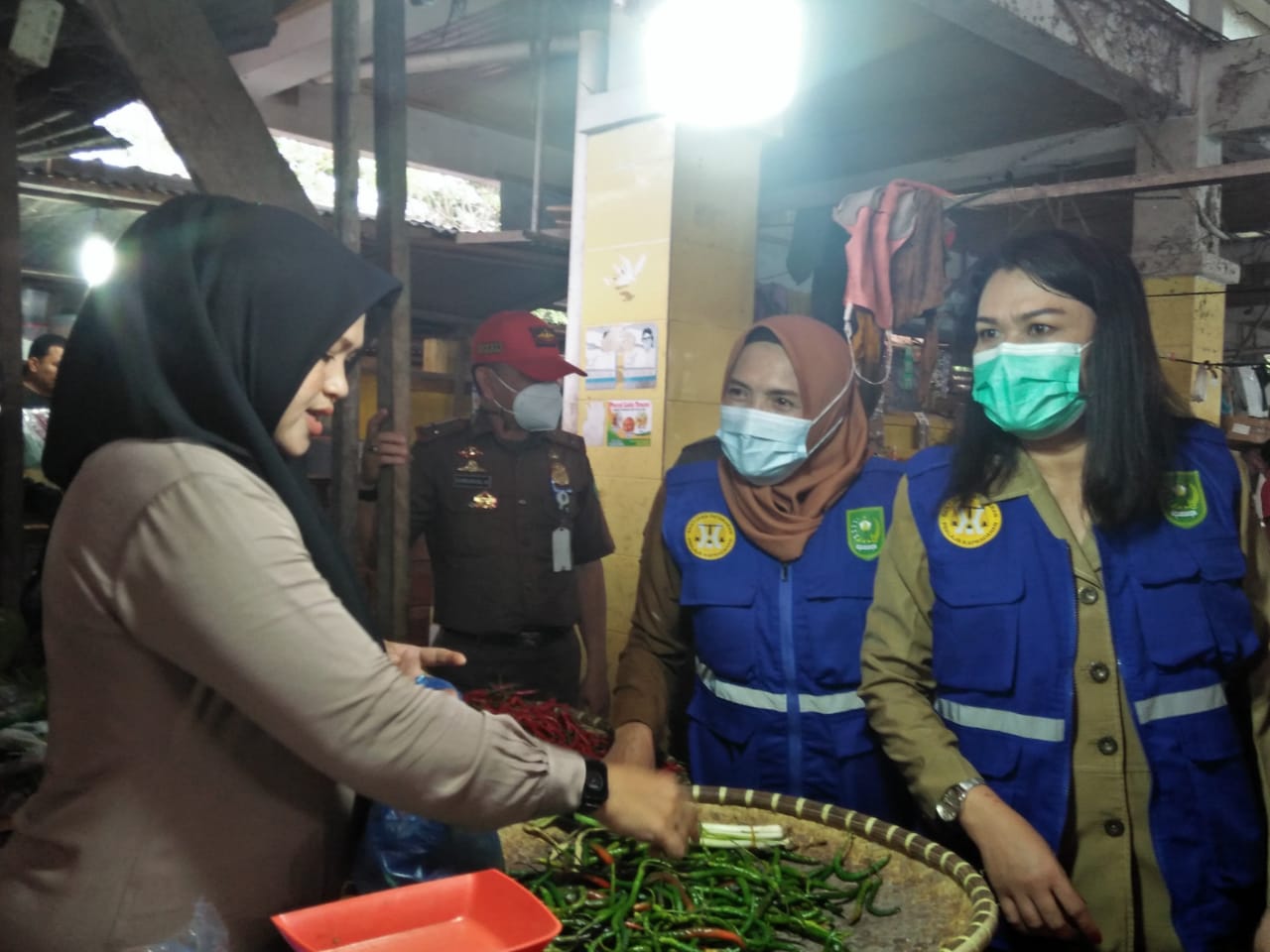 Disperindag Inhu Gelar Pasar Tertib Ukur