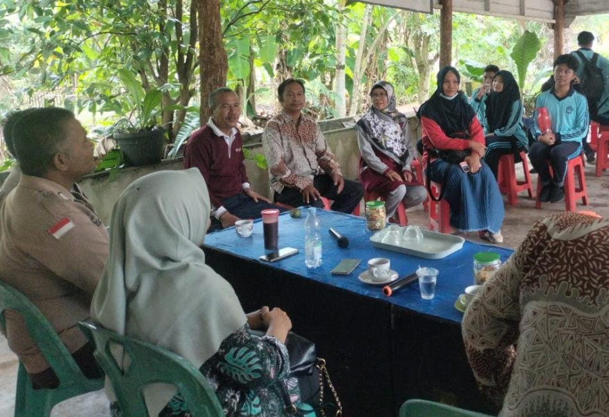 Cooling System Pilkada yang Digelar Polsek Rangsang Barat Juga Sasar Sekolah