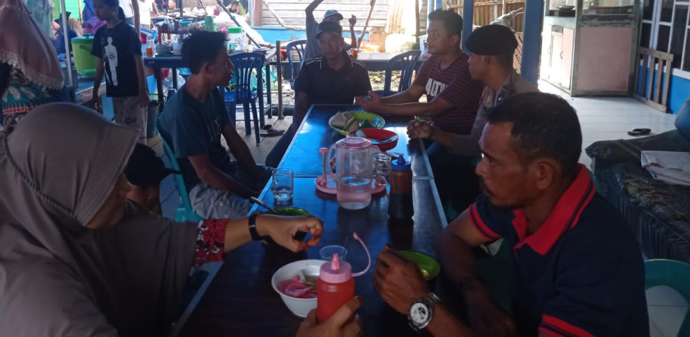 Personel Polsek Kuindra Giat Berikan Himbauan Kamtibmas