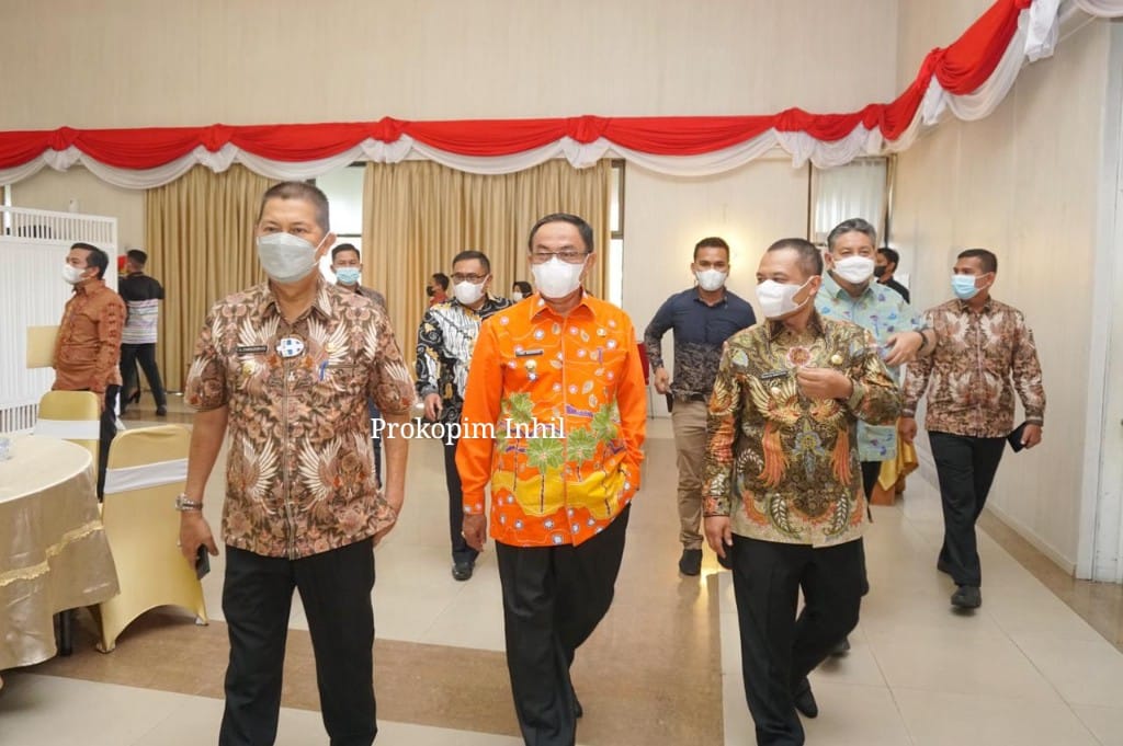 Pemkab Inhil Ikuti Sosialisasi Bangun Pemahaman dalam Pengisian JPT