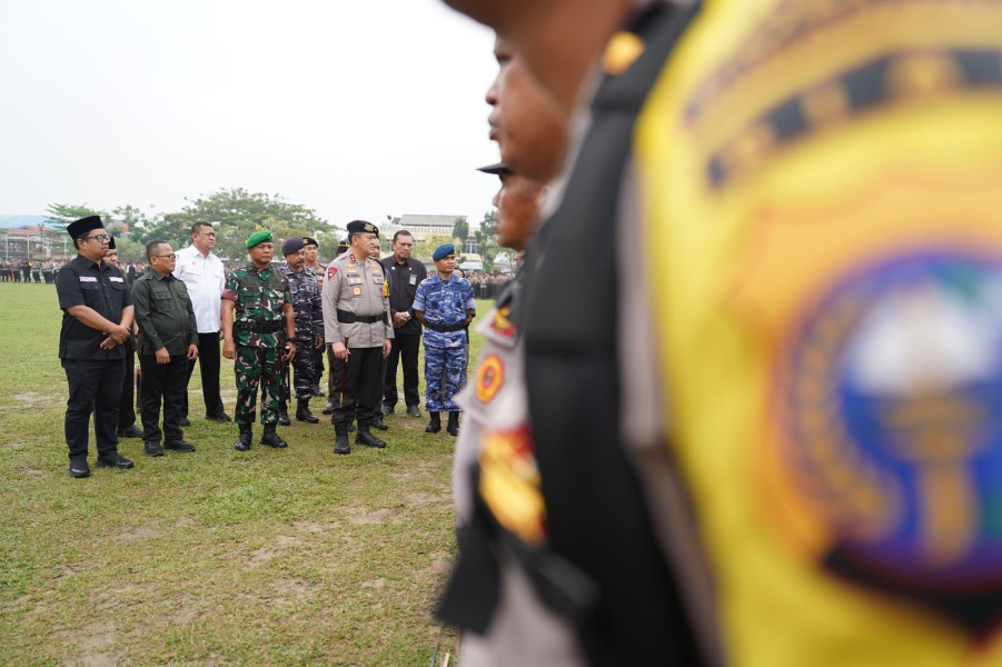 Ciptakan Situasi Damai Pilkada Serentak, Polda Riau Kirimkan 1.615 Personil Pengamanan