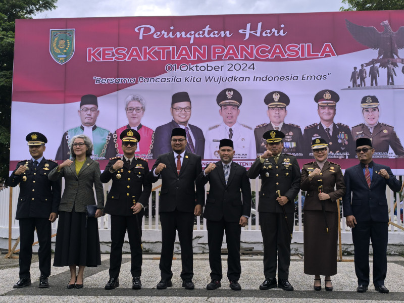 Pemkab Inhil Gelar Upacara Peringatan Hari Kesaktian Pancasila