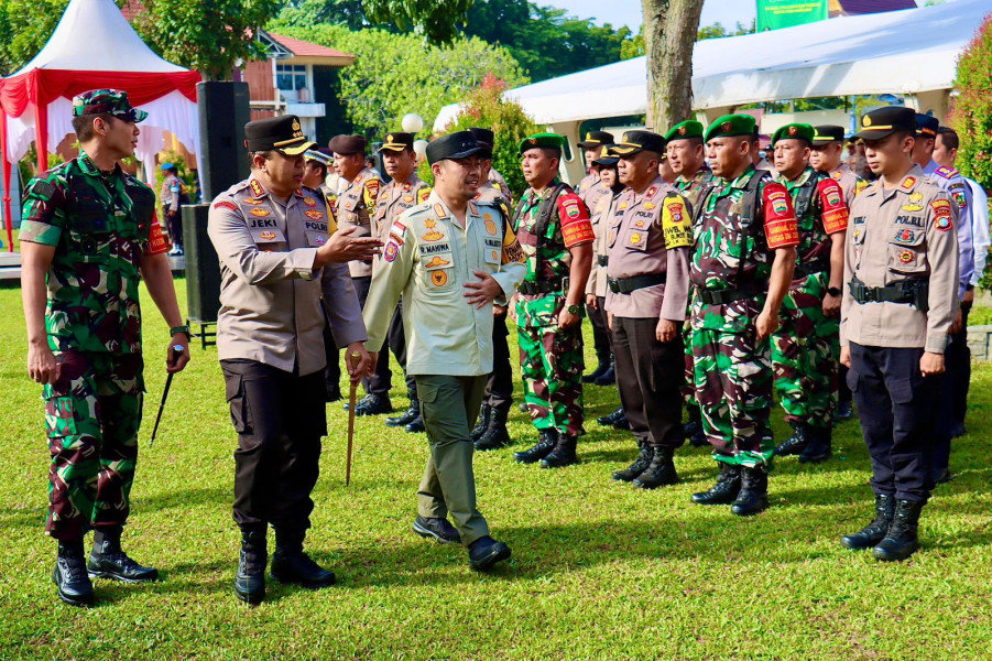 Polresta Pekanbaru Siap Jaga Keamanan Pemilu