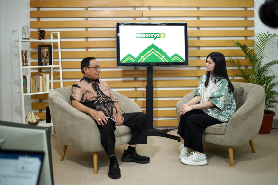 Perkenalkan Inhil, HM Wardan Jadi Tamu Podcast Program Nusa Raya Kompas.Com