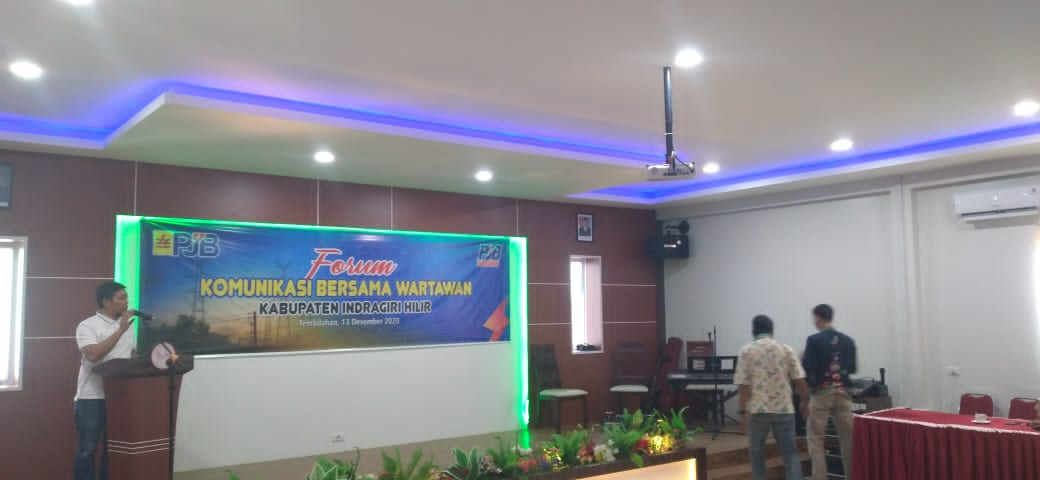 PLTU Tembilahan Gelar Forum Komunikasi Bersama Wartawan