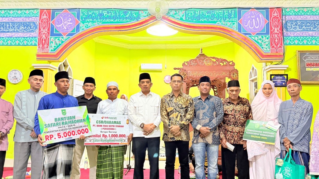 Pemkab Inhu Gelar Safari Ramadan Terakhir di Kecamatan Rengat Barat