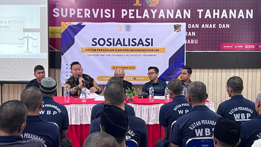 LBH SKHI BOW dan Partner Law Gelar Penyuluhan Hukum di Rutan Pekanbaru