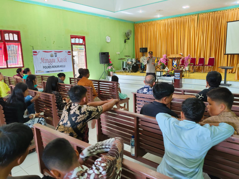 KBO Sat Binmas Polres Rokan Hulu Gelar Cooling System untuk Wujudkan Pilkada Aman dan Kondusif