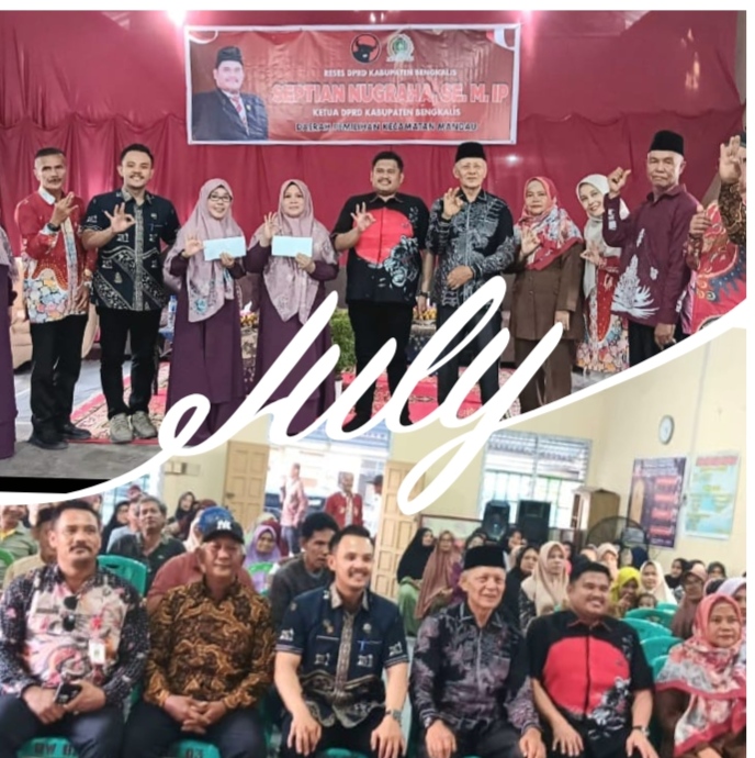 Reses Kondusif, Masyarakat Beri Apresiasi Kepada Septian Nugraha atas Usulan yang Telah Terealisasi.
