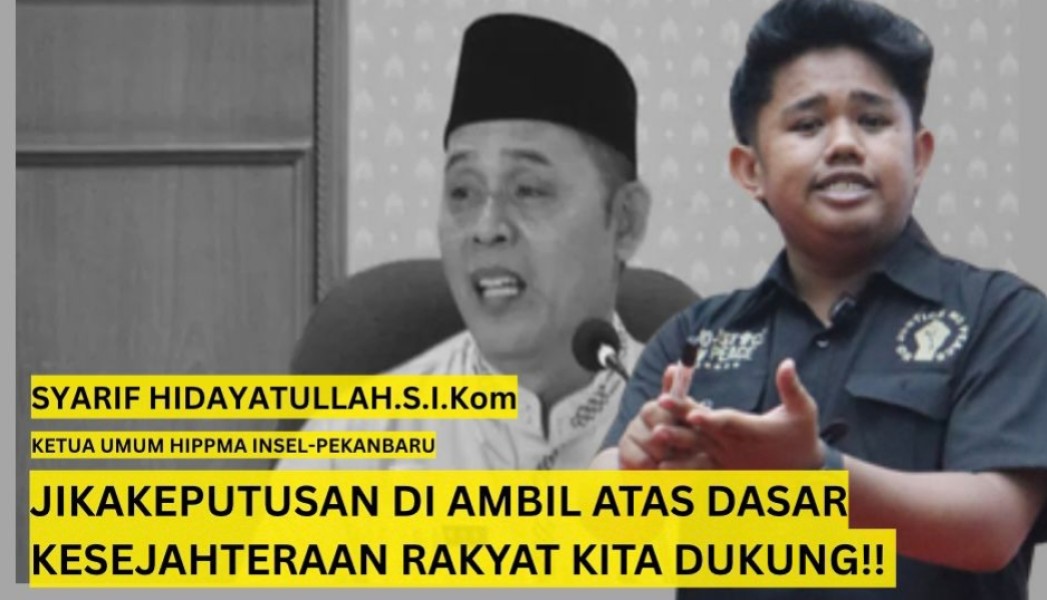 Ketum HIPPMA Insel Dukung Rencana Pinjaman 200 Miliar Pemkab Inhil: “Jika Demi Pembangunan, Kita Kawal dan Kita Dukung”