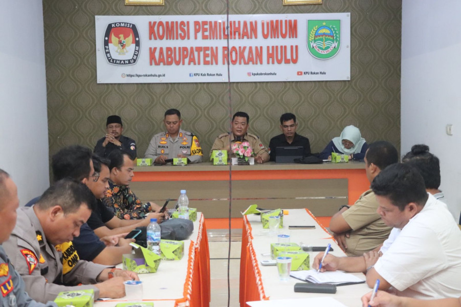 Kapolres AKBP Budi Hadiri Rakor Persiapan Kampanye Pemilihan Bupati dan Wakil Bupati