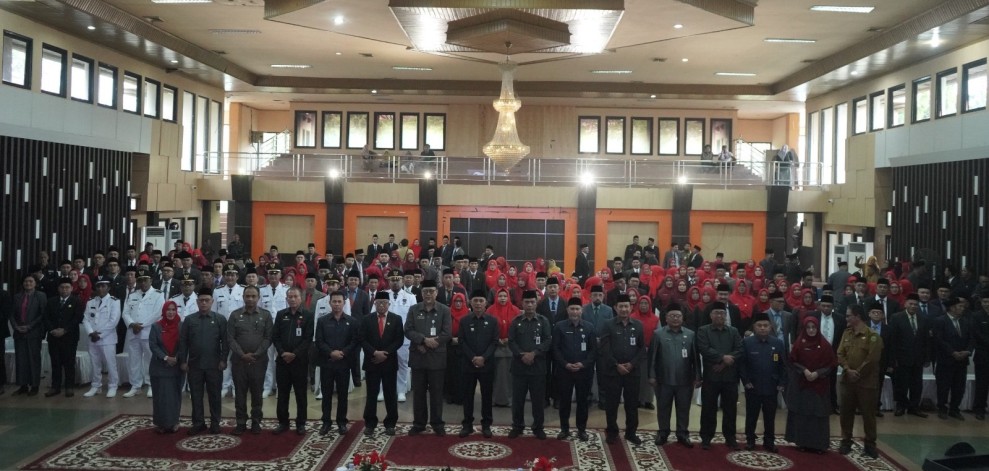 H.Herman Lantik Pejabat Struktural dan Fungsional Dilingkungan Pemkab Inhil
