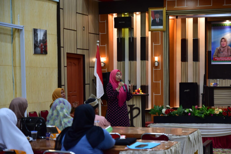 Dinkes Inhil Gelar Sosialisasi dan Advokasi Tentang Pelayanan Kesehatan Bergerak