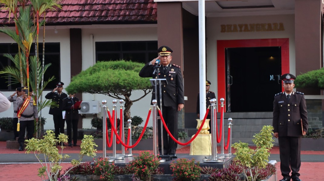 Polres Lingga Peringati Hari Kesaktian Pancasila 2025, Teguhkan Komitmen Jaga Persatuan Bangsa.