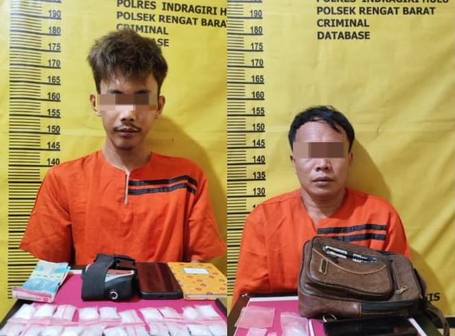Berkat Nyanyian Pradesa, Personel Polsek Rengat Barat Ringkus Rose Pemilik Puluhan Gram Sabu