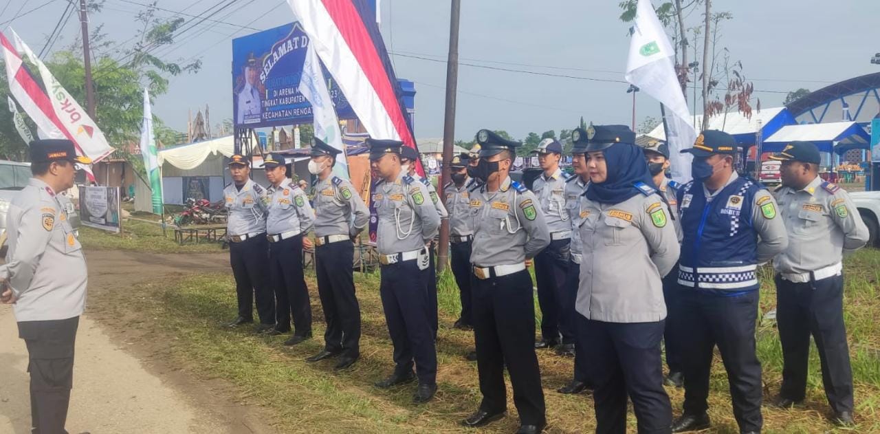 Dishub Kerahkan 62 Personil pada MTQ Tingkat Kabupaten Inhu